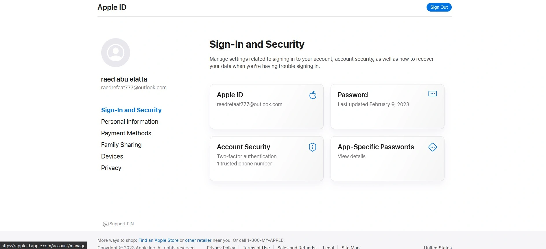 إنشاء حساب أبل Apple ID الخطوة السادسة